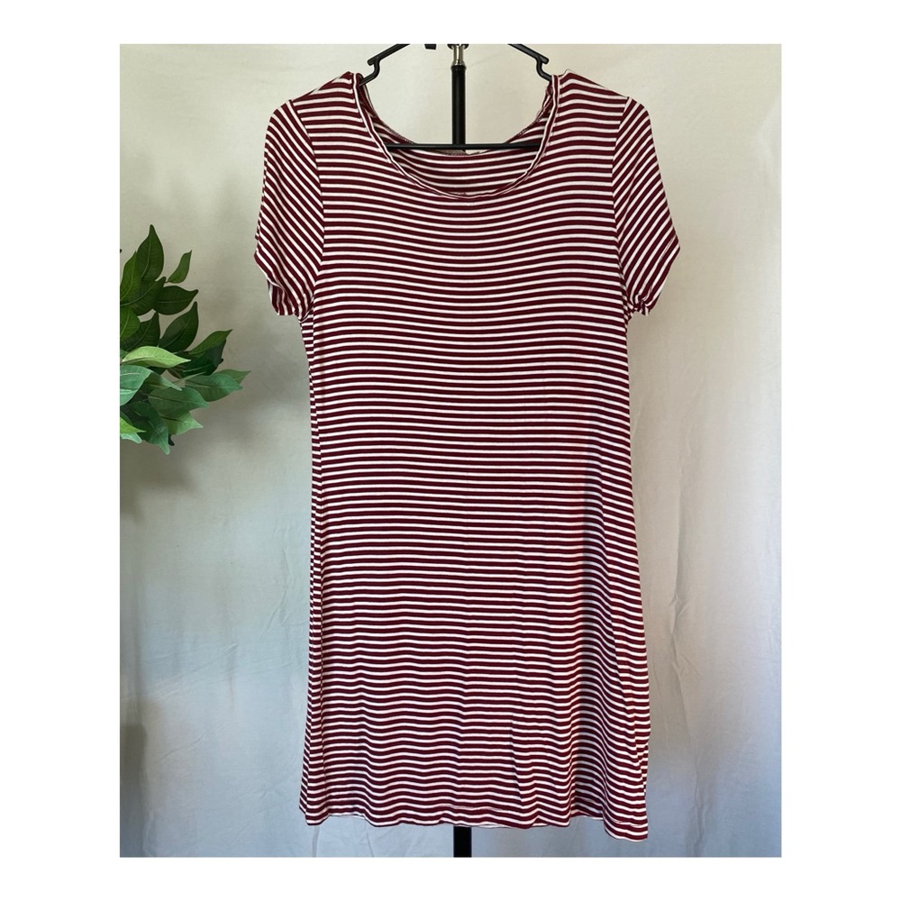 Striped T-Shirt Dress